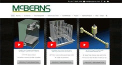 Desktop Screenshot of mcberns.com